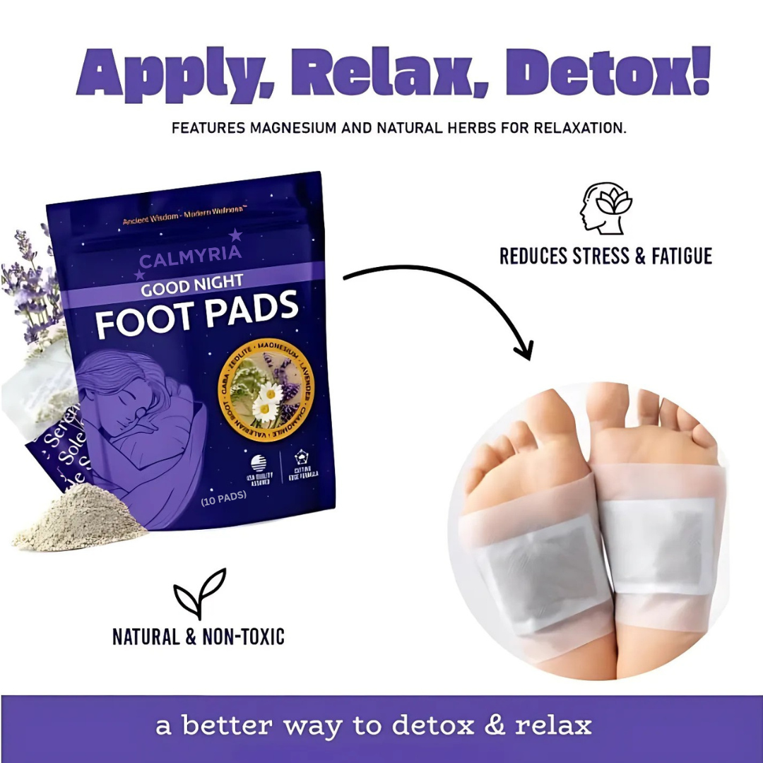 Good Night Sleep Detox Foot Pads With Magnesium Glycinate