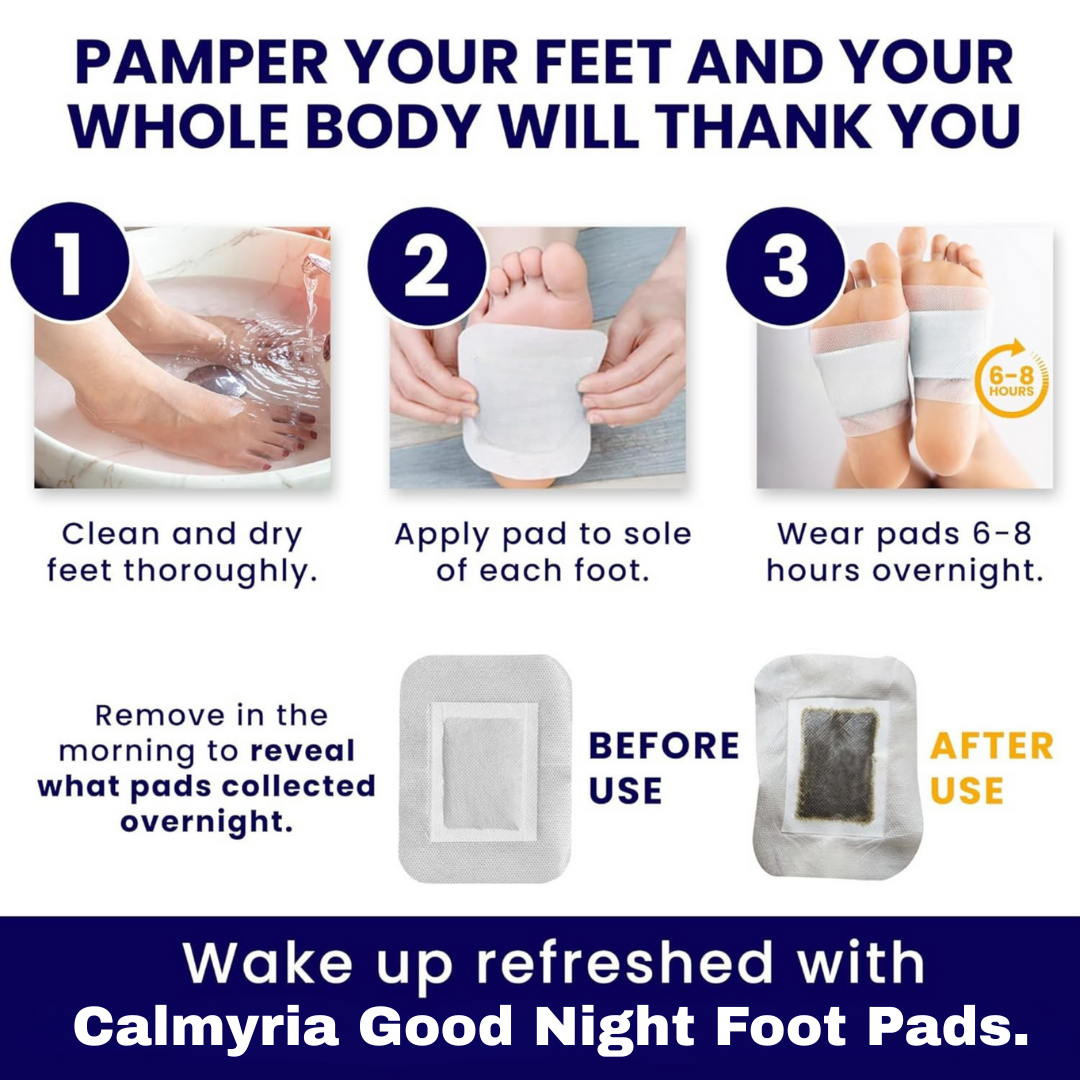 Good Night Sleep Detox Foot Pads With Magnesium Glycinate