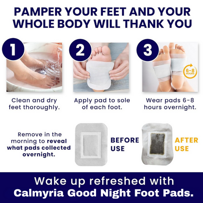 Good Night Sleep Detox Foot Pads With Magnesium Glycinate